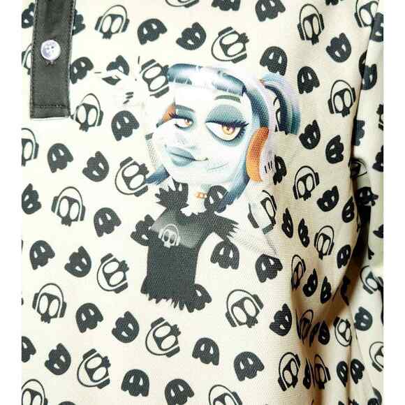 General Mills Shirt Mens XLarge Green Short Sleeve Three Button Golf Polo Rare - Picture 2 of 6